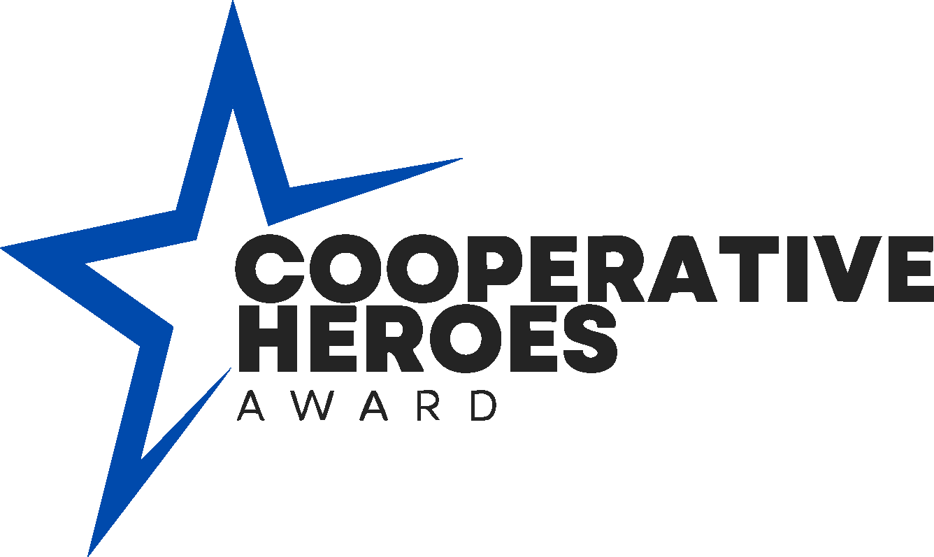 Cooperative Heros Award with a star graphic