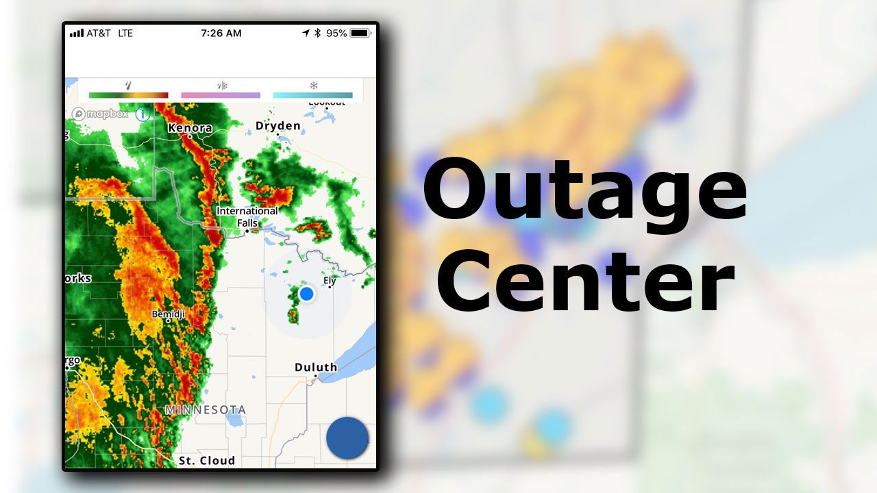 Outage center graphic