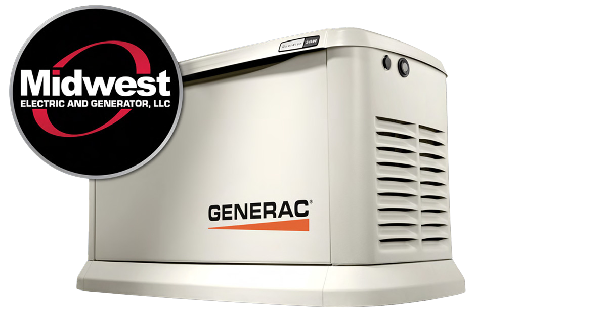 Generator with logo